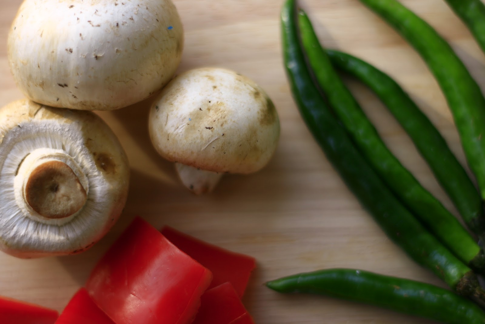 Salt.Pepper.Chili Mushroom Pepper Chili (It's Delicious!)