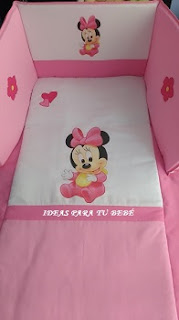 Edredon cuna minnie Edredon cuna minnie