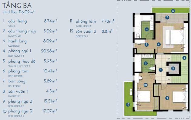 Biệt thự Bitexco Nguyễn Xiển