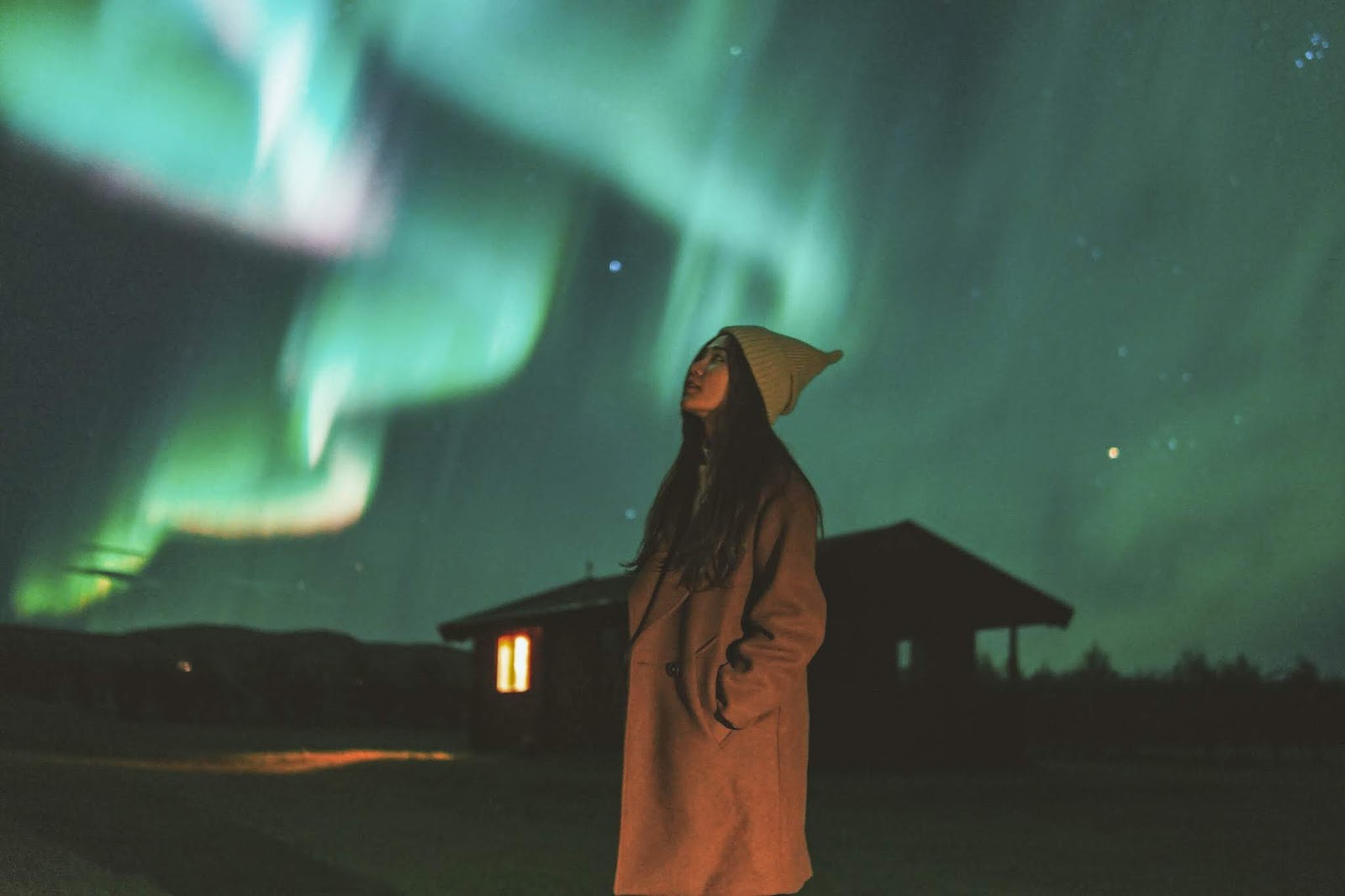 Iceland aurora northern lights