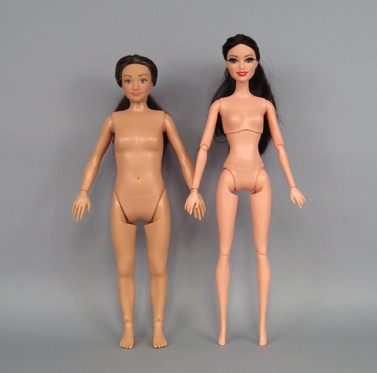 Lammily and Barbie