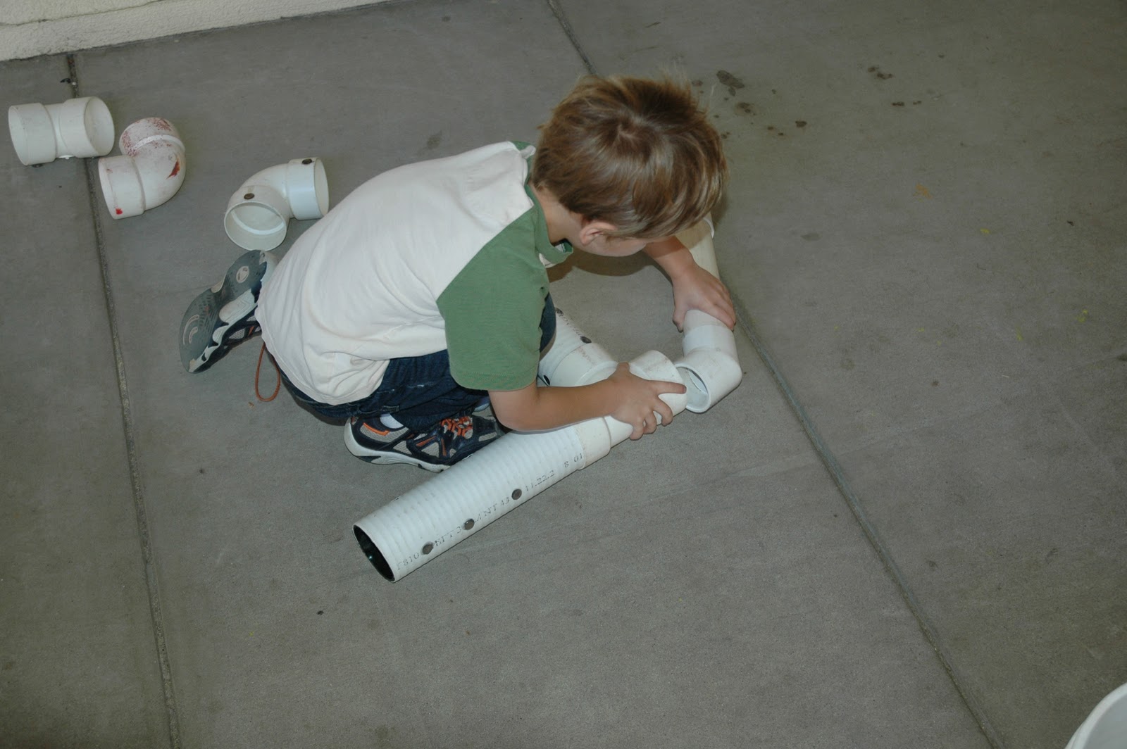 Exploring the Outdoor Classroom: PVC = Science and Art!