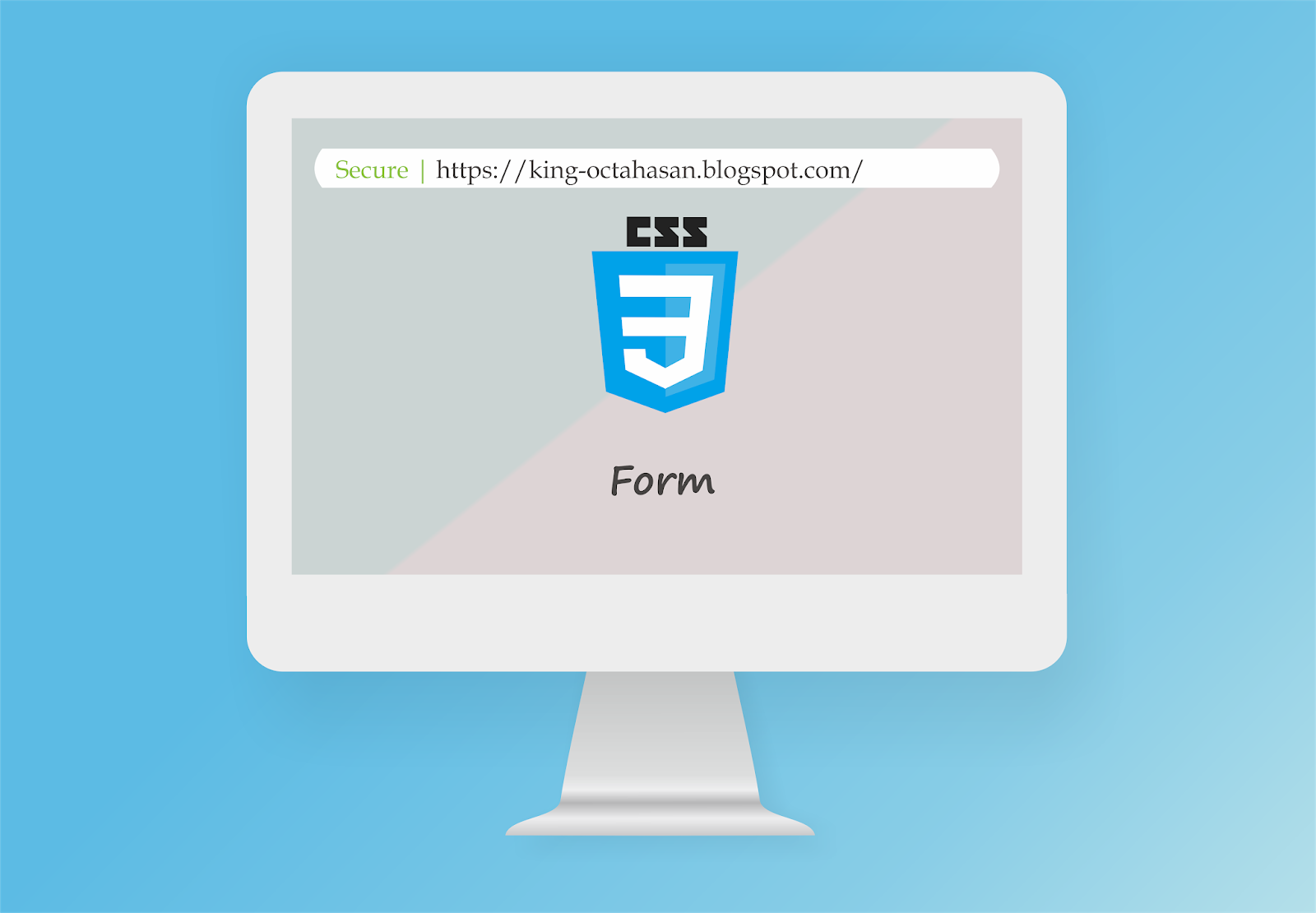Belajar CSS Part 30 - Desain Form dengan CSS - king-octahasan