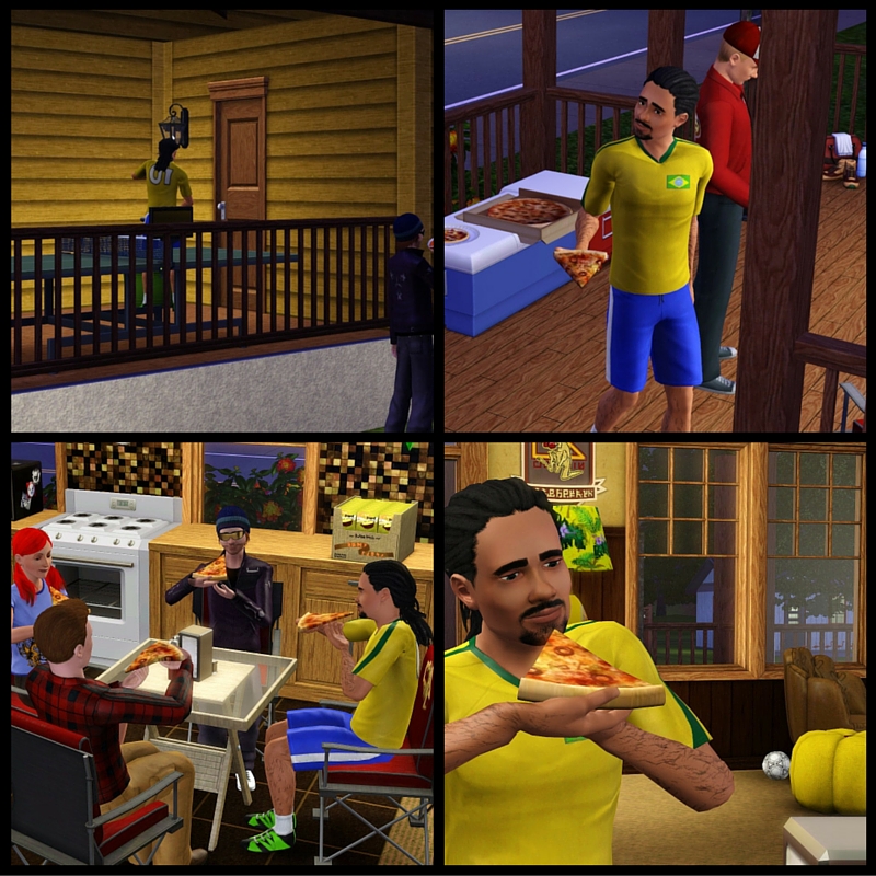 Gypsy Sim Felipe's Raging Party collage