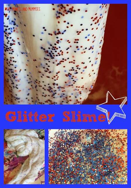 Slime Recipe Glitter activity
