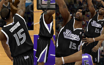 NBA 2K13 Sacramento Kings Black Alternate Jersey Patch