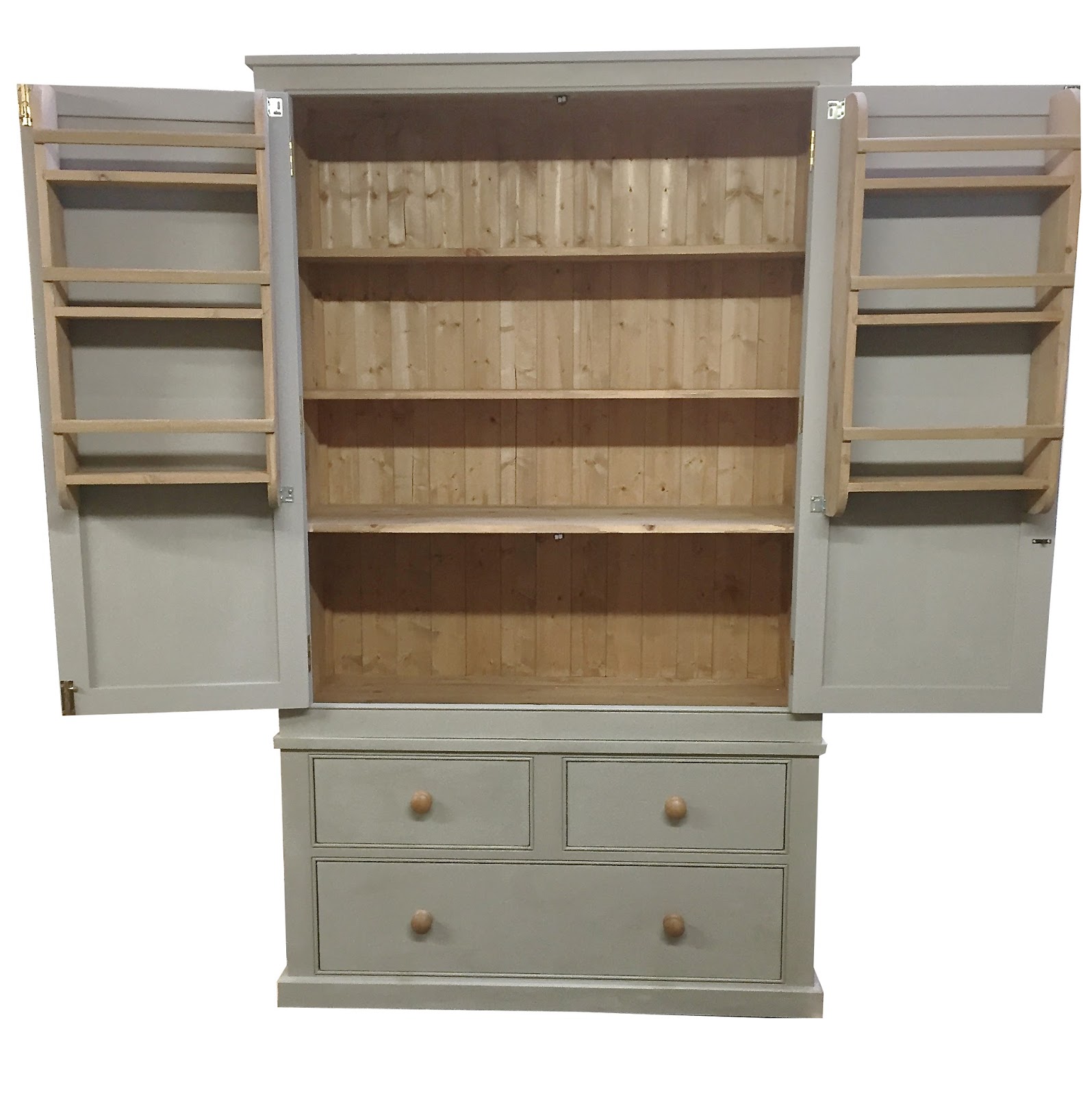 Kitchen Larder Unit Farmhouse Country Pantry Storage eBay