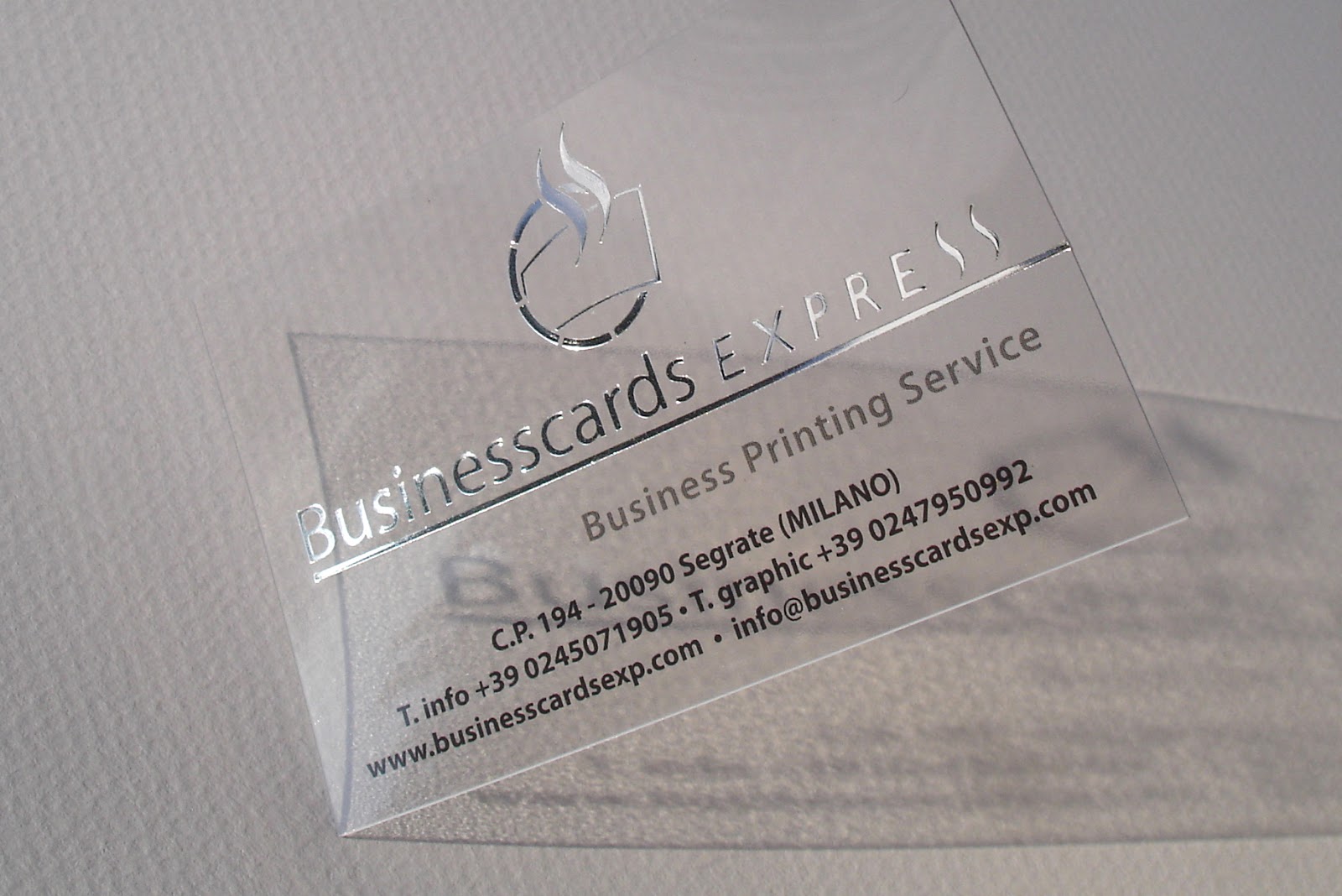 Clear Plastic Business Cards Business Card Tips
