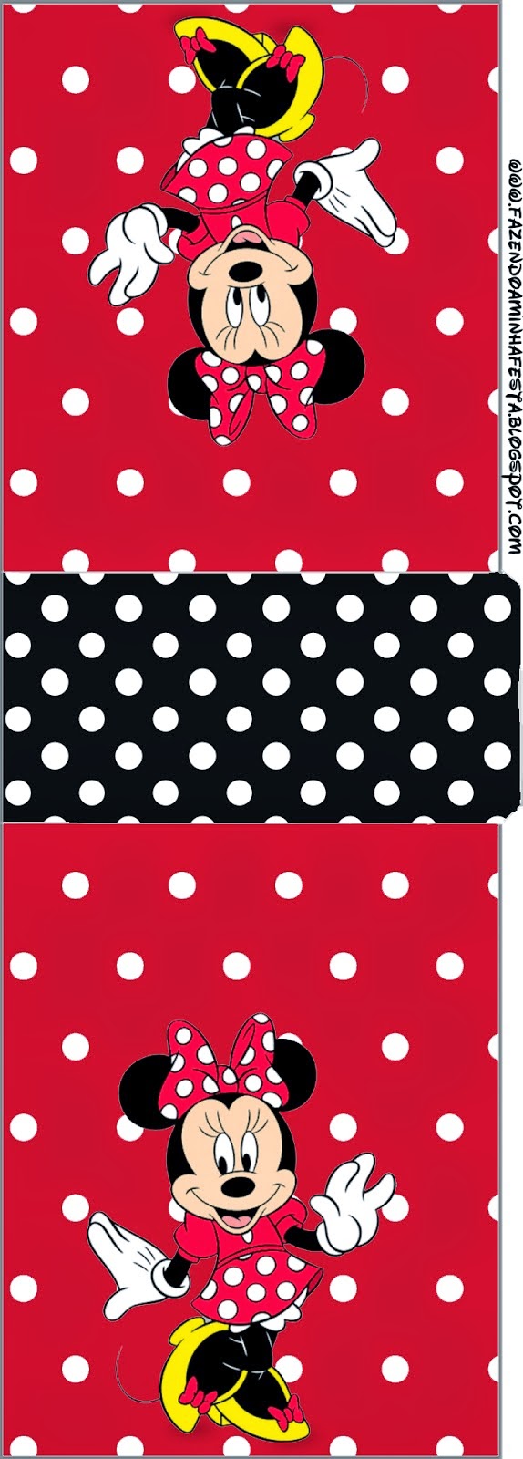 Minnie Red: Free Printable Candy Bar Labels. Tic Tac Label.