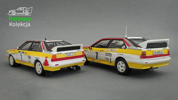Trofeu vs. Altaya - Audi Quattro A2 1984