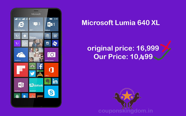 microsoft lumia 640 xl at rs 10 499 buy now coupons kingdom lumia coupons