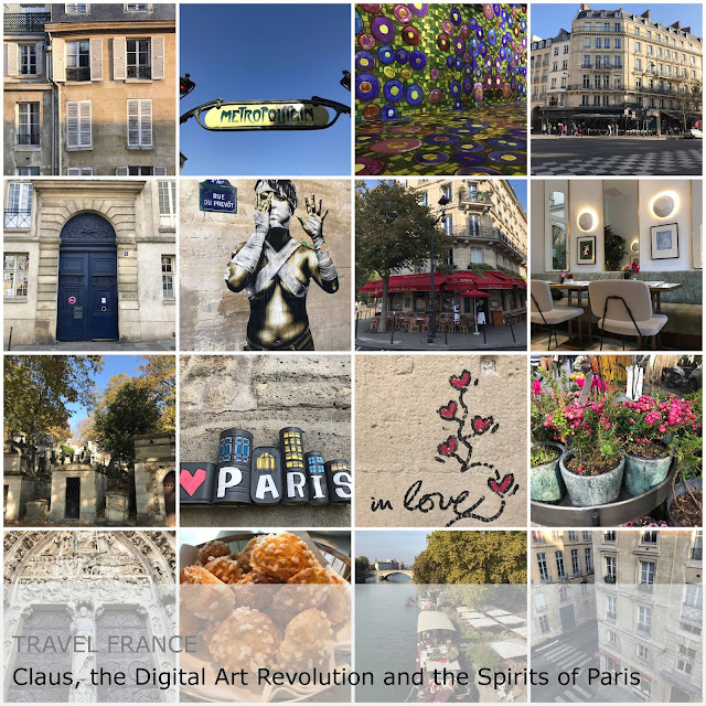 Travel France - Claus, the digital art revolution and the spirits of Paris