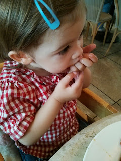 youngest eating 