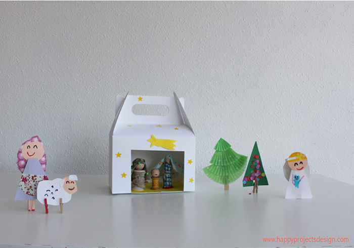 belén portátil diy