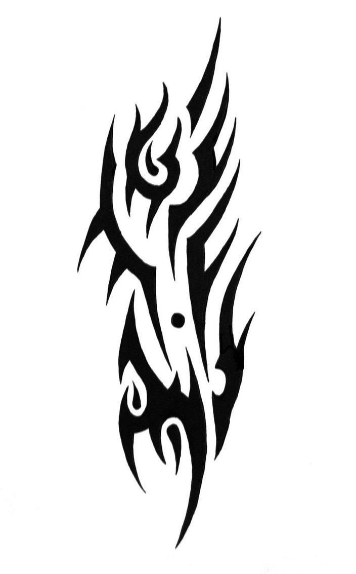 Tribal Tattoo Sleeve Stencils