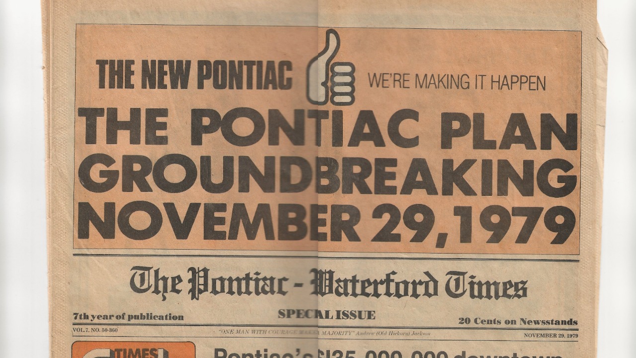 FORMER PONTIAC SILVERDOME . . . 1965 2017 The Pontiac Times