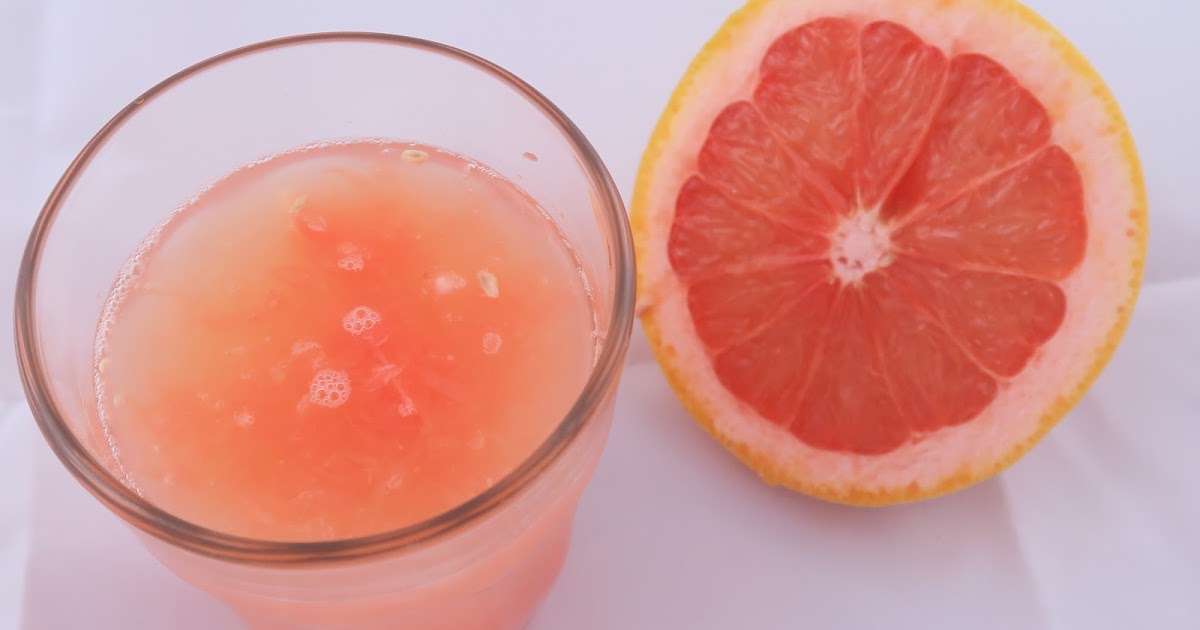 Jugo de pomelo / Grapefruit juice