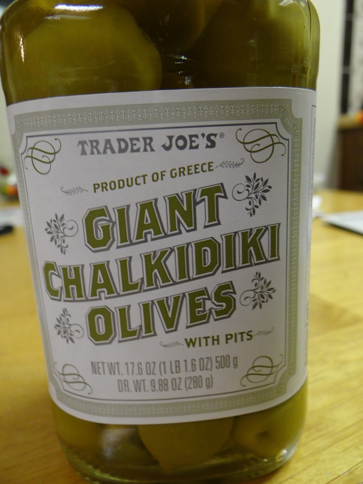 Trader Joe's 365 Giant Chalkidiki Olives