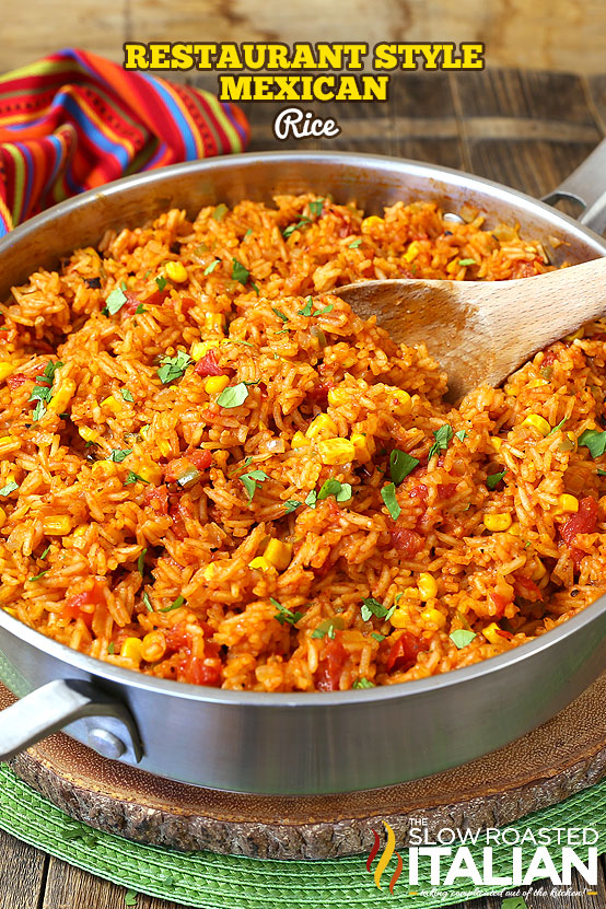 Restaurant-Style Mexican Rice (With VIDEO)