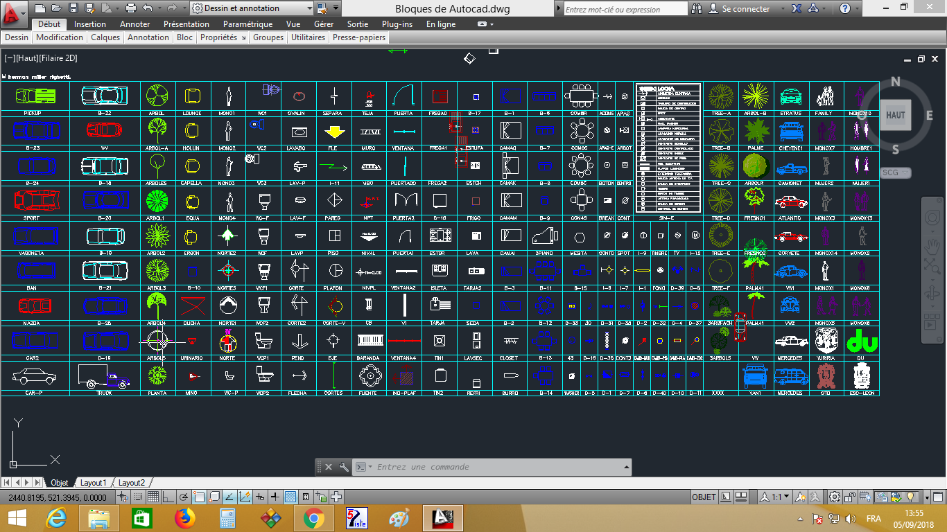 TÉLÉCHARGEZ LES BLOCS AUTOCAD. FORMATION B.TP.H