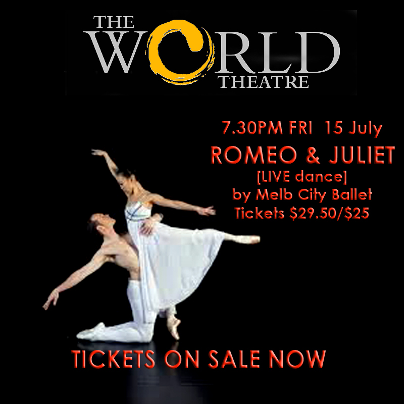 The World Theatre Charters Towers ROMEO + JULIET BY MELB BALLET