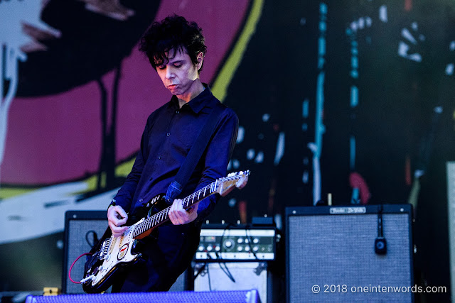 Nick Zinner of Yeah Yeah Yeahs on the Garrison Stage at Field Trip 2018 on June 3, 2018 Photo by John Ordean at One In Ten Words oneintenwords.com toronto indie alternative live music blog concert photography pictures photos