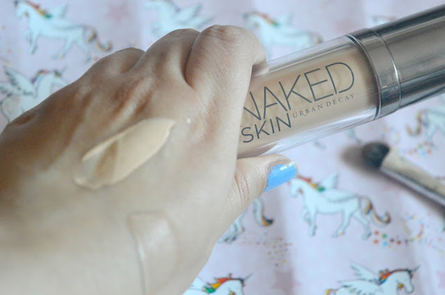 urban decay naked skin foundation swatch