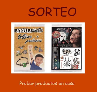 Sorteo Tatoos Skull Kit y Horror 3D