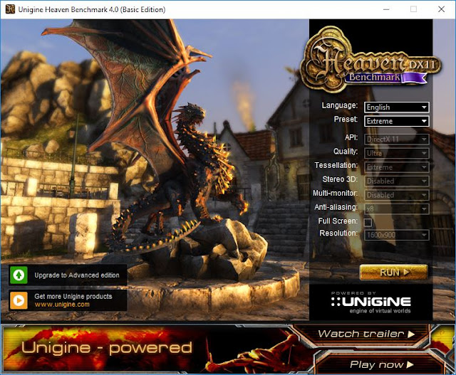 heaven benchmark review asus rog strix gl702zc