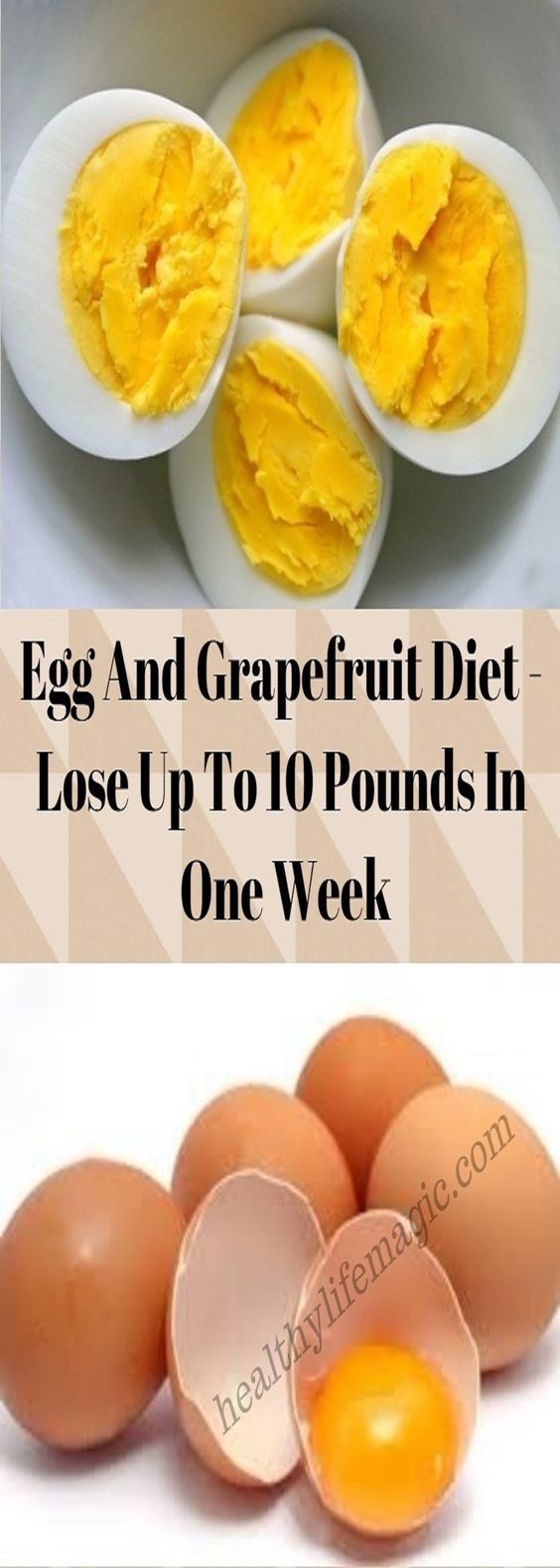 Egg And Grapefruit Diet Lose Up To 10 Pounds In One Week DIY CRAFT PLUS