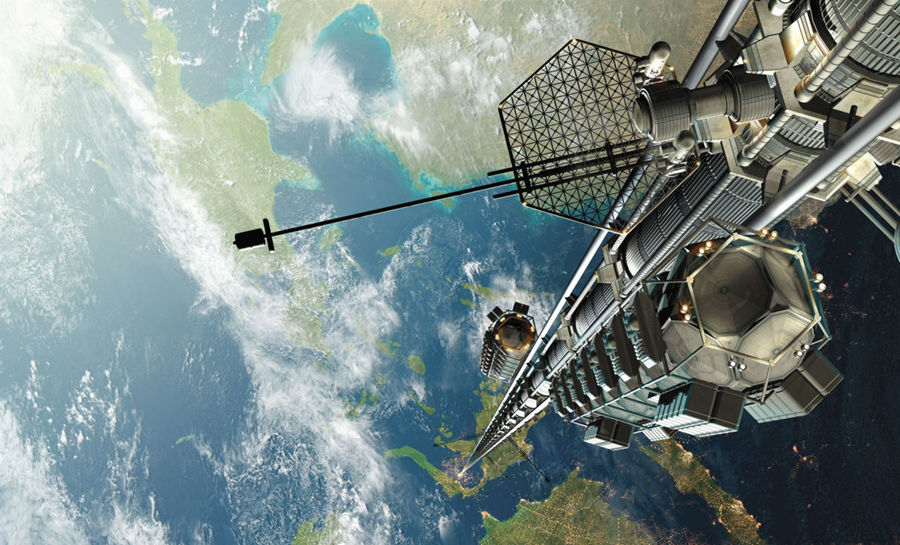 The Gallifreyan Gazette: Space Elevator Under Construction