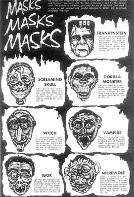 Blood Curdling Blog of Monster Masks: June 2011
