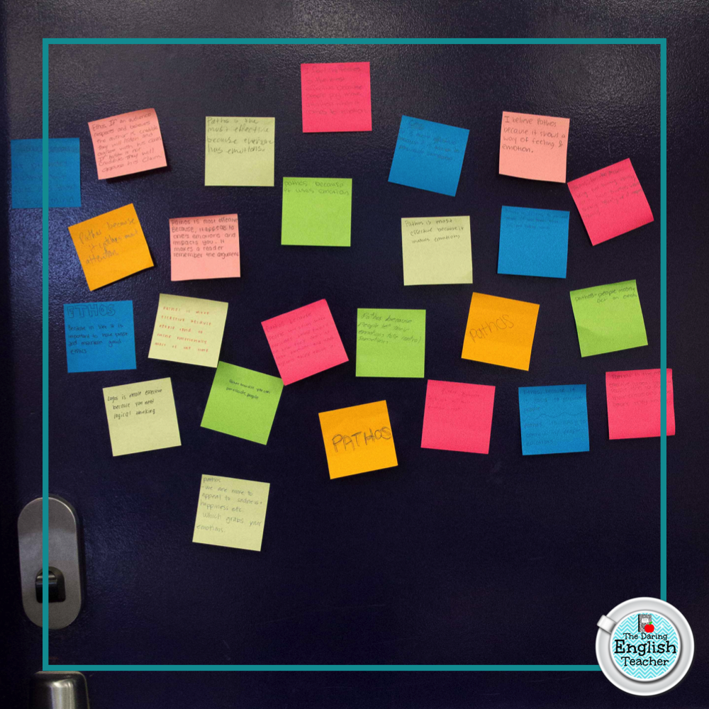 7 Ways to Teach with Sticky Notes The Secondary English Coffee Shop
