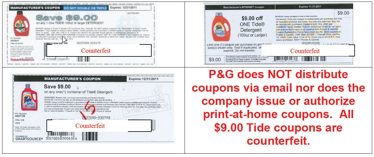 Coupons Are True Blessings Beware of Counterfeit Coupons