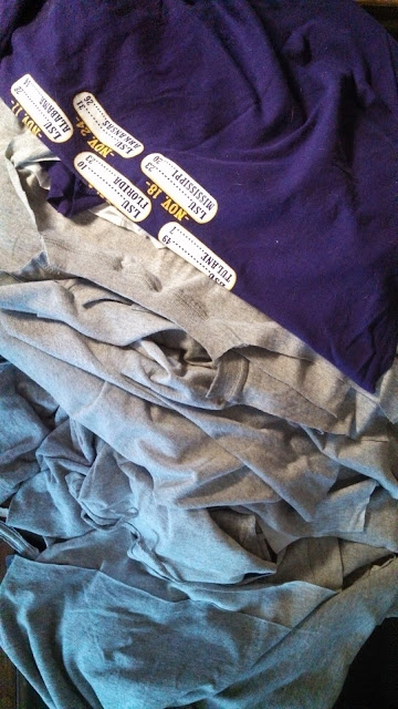 LSU fleece backed t-shirt quilt