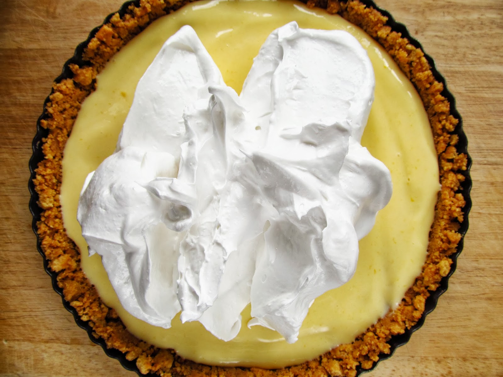 Good Food, Shared Biscuit Base Lemon Meringue Pie