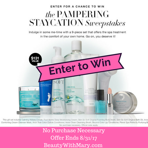 Avon Sweepstakes August 2017