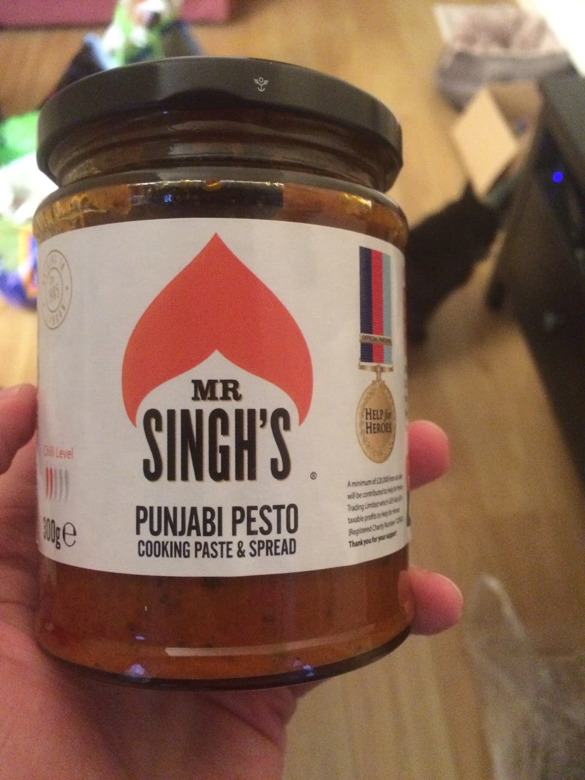 FOODSTUFF FINDS Mr. Singh's Punjabi Pesto (Asda) [By NLi10]