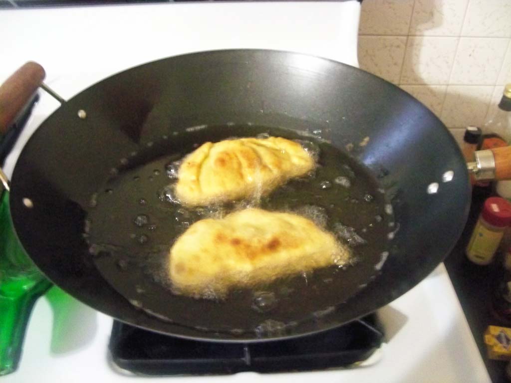 I'm a cook, not a chef. Mojo Chicken Empanadas