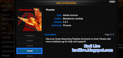 How To Install Phoenix Addon On Kodi