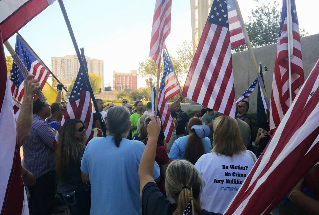 THE WESTERNER Rallies support defendants in Bunkerville standoff case