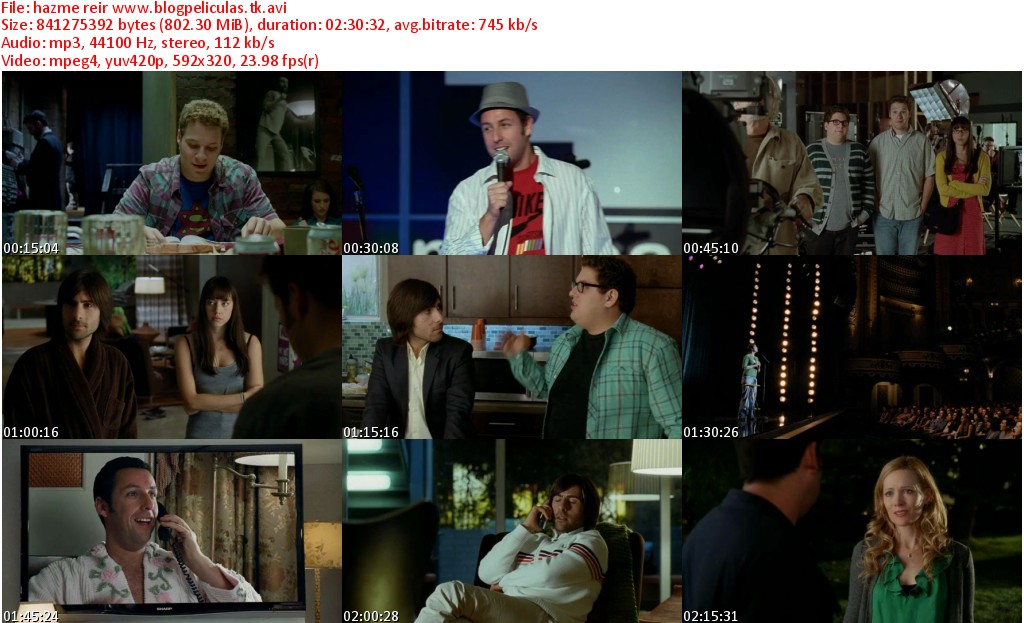 Descargar Hazme Reir Español Latino DVDRip Ver Online Gratis