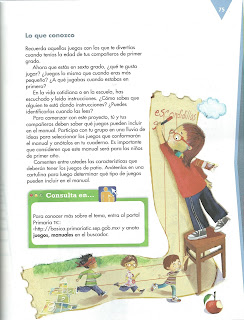 Apoyo Primaria Español 6to Grado Bloque II Lección 6 Elaborar un manual de juegos de patio