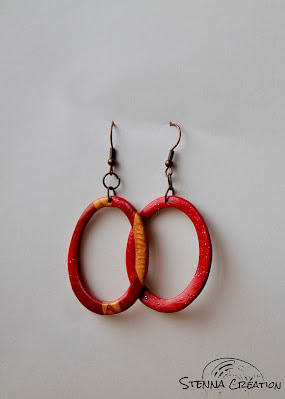 boucles-oreilles-polymere-2017-Mica-Shift-rouge-bronze-or-Stenna-Création