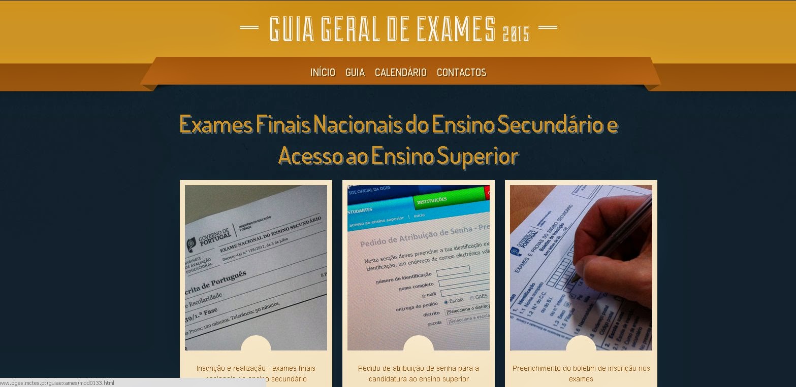  Guia Geral de Exames 2015