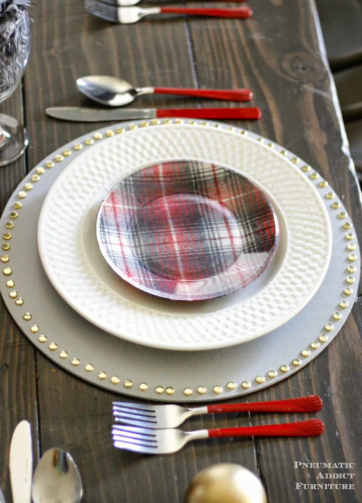 Studded Plate Chargers Pneumatic Addict