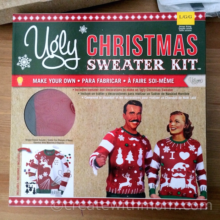 Create With Mom Cozy Sleepwear and Ugly Sweater Kit