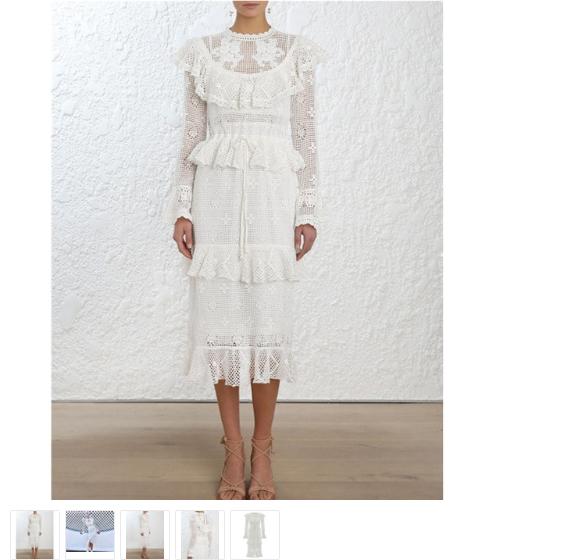 Short White Wedding Dress With Sleeves - Plus Size Dresses - Chanel Lace Dress Vintage - Next Summer Sale