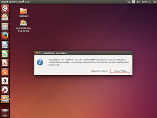 Reboot into Ubuntu Reboot into Ubuntu