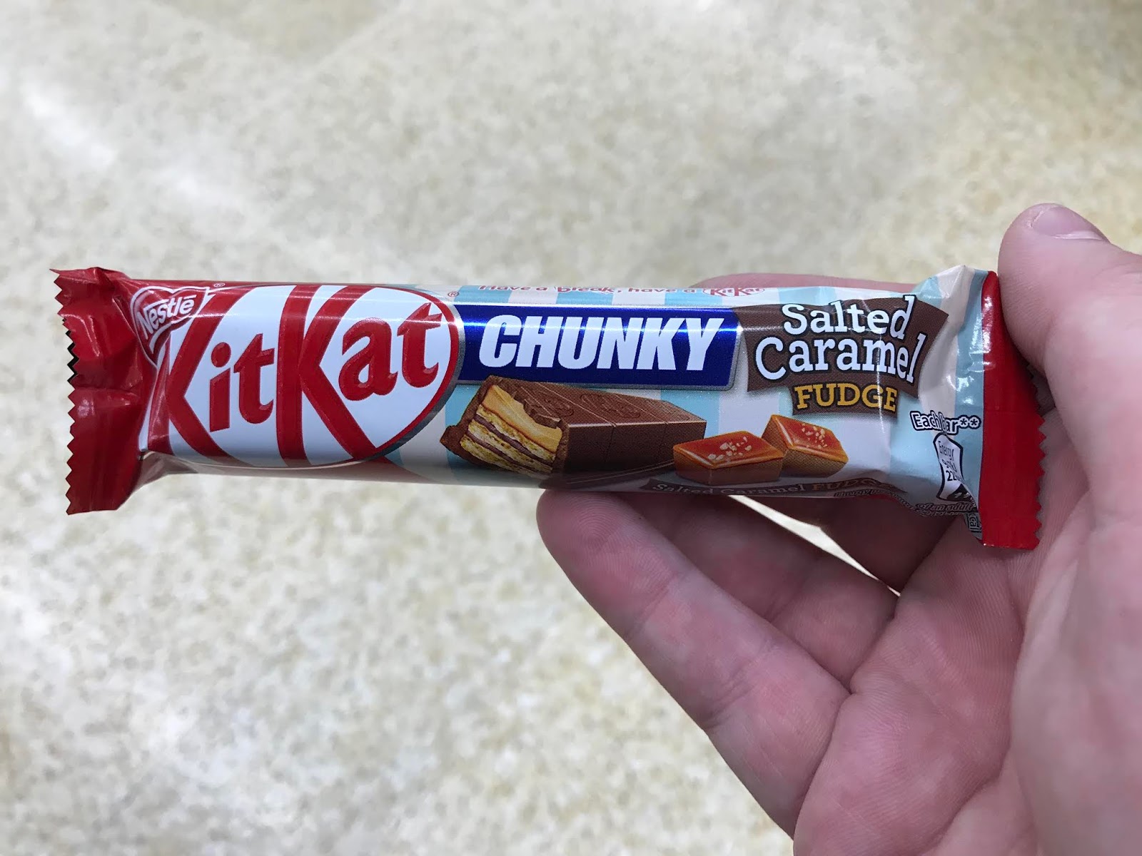 A Review A Day Today's Review Kit Kat Chunky Salted Caramel Fudge